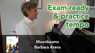 Moonbeams by Barbara Arens ABRSM Grade 4 Piano 2021 amp 2022  B1 [upl. by Casanova874]