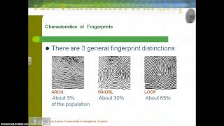 Forensic Fingerprint Analysis [upl. by Inhsor]