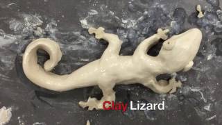 Kids Art Project  Clay Lizard [upl. by Minerva796]