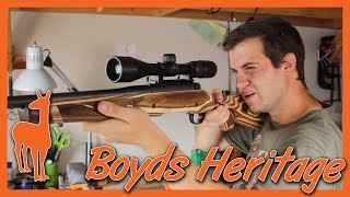 Boyds Heritage Rifle Stock Install  Remington 770 in 300 Win Mag [upl. by Adnohryt]