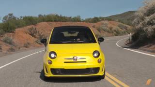 Fiat 500C Abarth  TESTDRIVE [upl. by Anitrebla671]