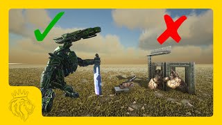 NEW Method To Tame ROCK GOLEMS  LESS THAN 1 MIN  ARK Survival Evolved [upl. by Winfield]