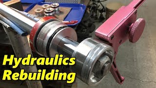 SNS 217 Rebuilding Hydraulic Cylinders [upl. by Eytteb]