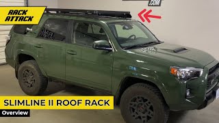 5th Gen Toyota 4Runner with Front Runner Slimline II Roof Rack [upl. by Adnawyek]