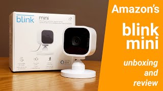 Amazons blink mini camera first look ans setup [upl. by Marrilee]