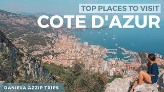 TOP 7 Places to visit in Cote DAzur  What to visit in French Riviera [upl. by Ainivad539]