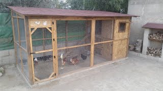 como hacer un gallinero wooden chicken coop [upl. by Ku]