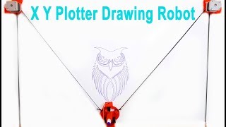 Make Arduino XY Plotter Drawing Robot [upl. by Odranoel688]