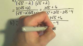 Rationalizing the Denominator  Example 1 [upl. by Eendys]