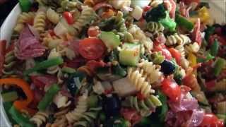 Recipe Share  Italian Pasta Salad [upl. by Elleb]