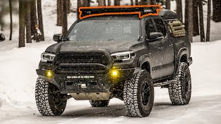 WHY I Switched to FRONT RUNNER Tacoma Slimline 2 Roof Rack Review  Frontrunner Outfitters [upl. by Darrin]