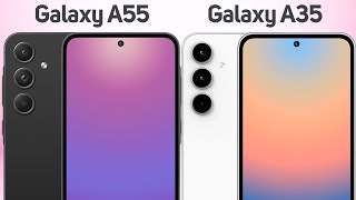 Samsung Galaxy A55 vs Samsung Galaxy A35 [upl. by Joye]