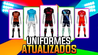 UNIFORMES MAIS BONITOS DO EFOOTBALL 2025 MOBILE [upl. by Ayanal]