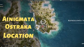 Assassins Creed Odyssey  Ainigmata Ostraka in Odysseus Palace Location Gameplay Walkthrough Guide [upl. by Arodaeht]