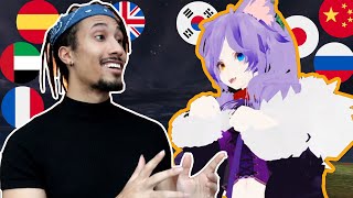 Polyglot shocks native speakers in VRChat [upl. by Ainafets]