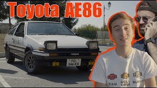 LESSAI  Toyota AE86 Trueno Initial D  Livraison express  Vilebrequin [upl. by Fulvi]