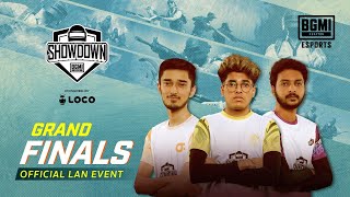 EN BATTLEGROUNDS MOBILE INDIA SHOWDOWN 2022  Powered by LOCO  Grand Finals [upl. by Lindblad]