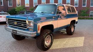 1976 Chevrolet K5 Blazer [upl. by Secor275]