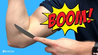 Fast Elbow Pain Relief Fix Using Just a BUTTER KNIFE [upl. by Weissberg]