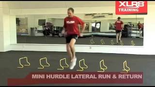 Mini Hurdle Training Drills [upl. by Francene554]