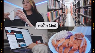 college midterms → fall 2020  exam week vlog [upl. by Marucci]