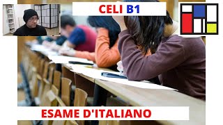 Esame CELI B1 standard e cittadinanza [upl. by Ttezil]