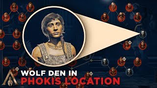 How to Find Wolf Den in Phokis Cultist Clue Location  Assassins Creed Odyssey [upl. by Euridice]