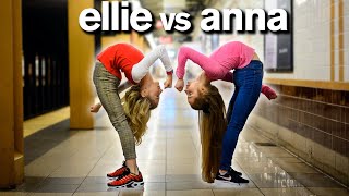 Dance Moms Elliana Walmsley vs Anna McNulty ABC ACRO CHALLENGE [upl. by Gay]