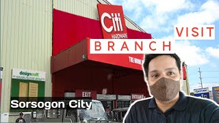 CITI Hardware Tour   Sorsogon City [upl. by Eirrok]