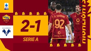 Roma 21 Verona  Serie A Highlights 202324 [upl. by Jared]