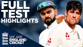 Cooks Final Innings And Anderson Breaks The Record  England v India HIGHLIGHTS  The Oval 2018 [upl. by Nilats]