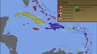 The History of the Caribbean Every Year [upl. by Nuahsar]