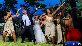 Sho Madjozi’s John Cena’ best wedding dance [upl. by Saw603]