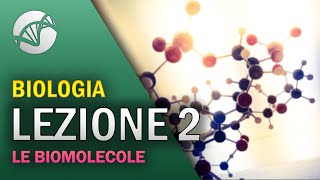 BIOLOGIA  Lezione 2  Le Biomolecole [upl. by Ynetruoc]