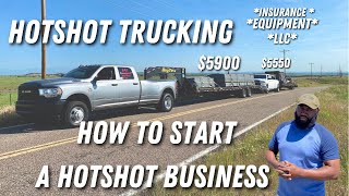 Start A Hotshot Trucking Business [upl. by Orlan549]