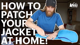 How to Patch Your Jacket at Home [upl. by Tuinenga587]