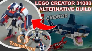 LEGO CREATOR 31088 Alternative Build  Transformable Robot “SAMEHADA”  MOC [upl. by Boor]