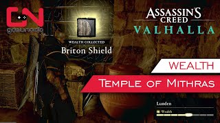 AC Valhalla How to Get Temple of Mithras Armor Gear Location  Lunden Wealth [upl. by Nekcarb]