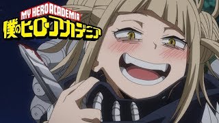 Tsuyu and Ochako vs Himiko Toga  My Hero Academia [upl. by Hackathorn]