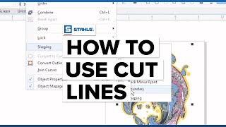 CorelDRAW® Tutorial How to Use Cut Lines [upl. by Otila]