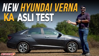 New Hyundai Verna  Asli Test [upl. by Dorkas]