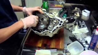 KTM 250 sxf engine rebuild [upl. by Palua]