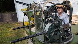 Meet Fred Bieser World War II Airplane Turret Restorer [upl. by Nomaid]