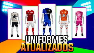 UNIFORMES MAIS BONITOS DO EFOOTBALL 2025 MOBILE [upl. by Stucker]