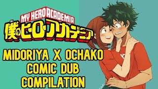 Midoriya X Ochako Compilation  My Hero Academia Comic Dub [upl. by Kaela433]