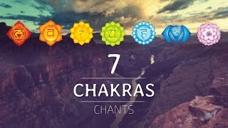 ALL 7 CHAKRAS HEALING CHANTS  Chakra Seed Mantras Meditation Music [upl. by Burchett171]