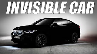 BMW Introduces The First Invisible Car BMW Vantablack [upl. by Kolosick]