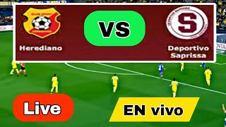 HEREDIANO VS SAPRISSAA EN VIVO ⚽ JORNADA 5 PRIMERA DIVISION [upl. by Dranrev]