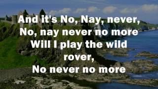 The Wild RoverNo Nay Never The Dubliners Lyrics [upl. by Swor]