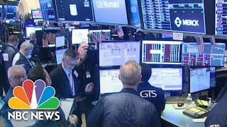 Stock Trading Halted After Markets Plunge At Market Open  NBC News [upl. by Stegman151]